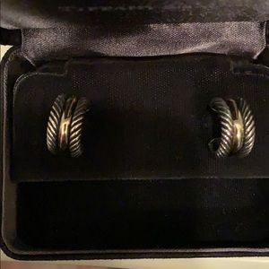 David Yurman hugging hoop earrings